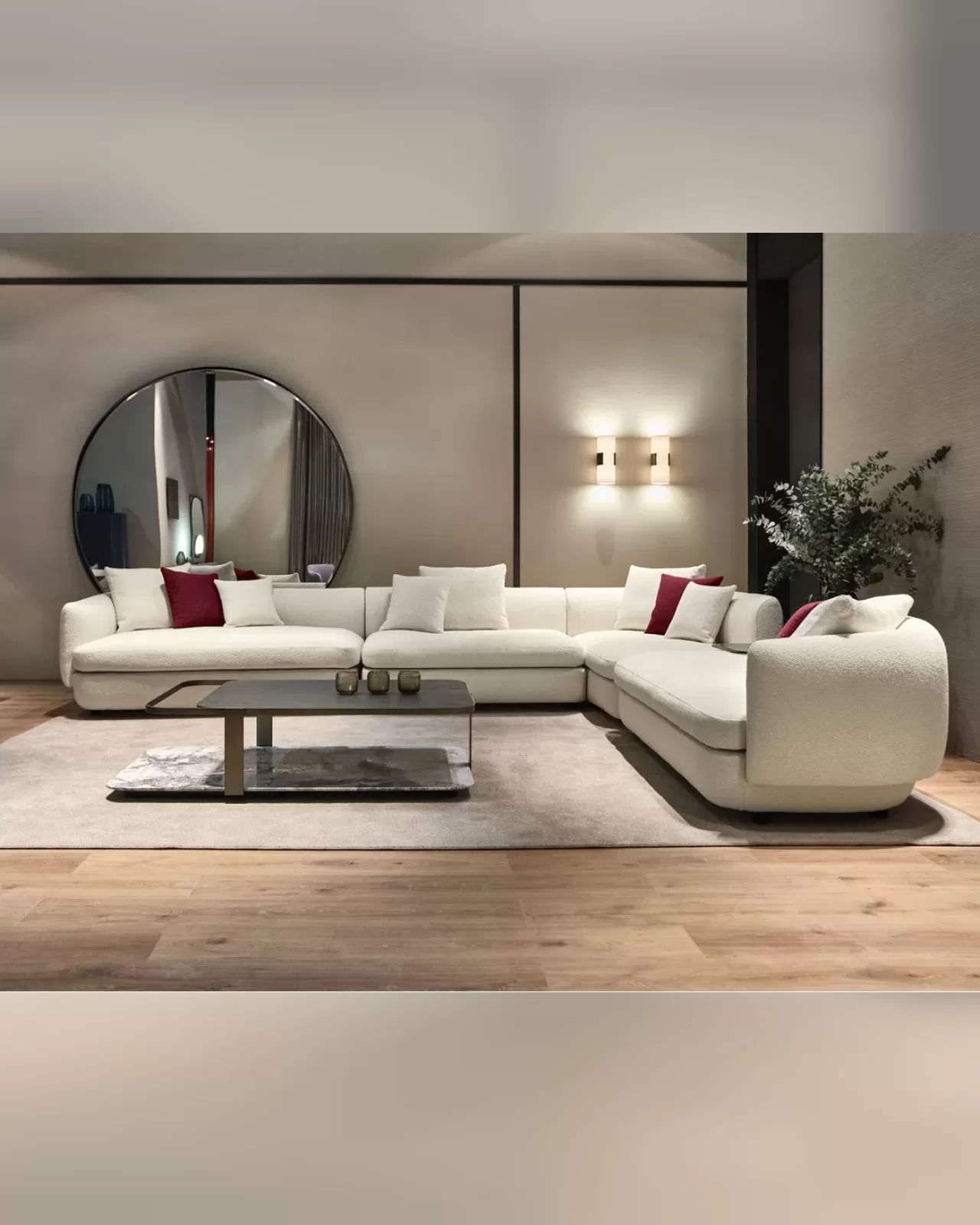 Gabrielle Modular Sofa by Cantori, luxury home furnishing