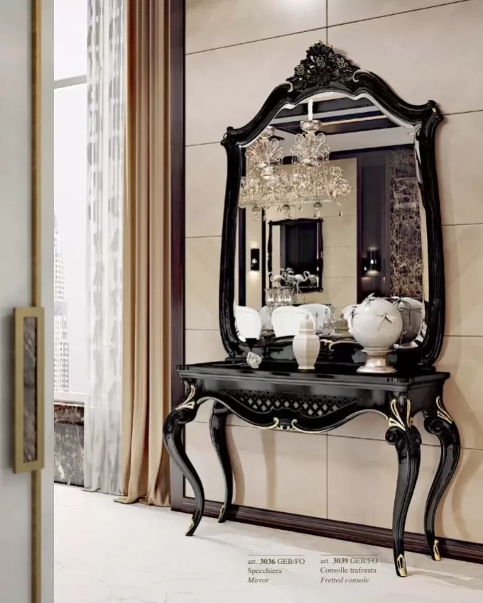 Opera Shaped Mirror, Opera mirror by Francesco Pasi