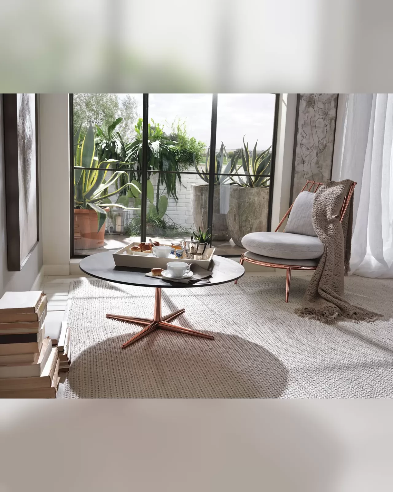 Aurora Iron Back Armchair by Cantori, iron bars fitted without welding
