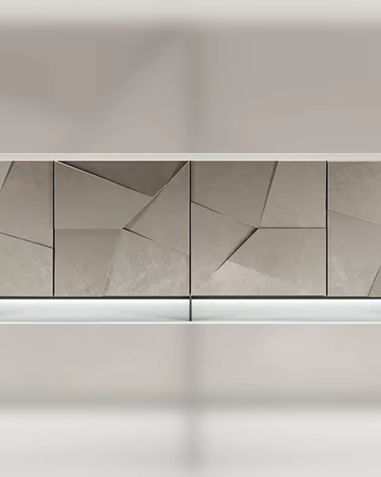 Concrete Sideboard by Dall'Agnese, modern dining room buffet