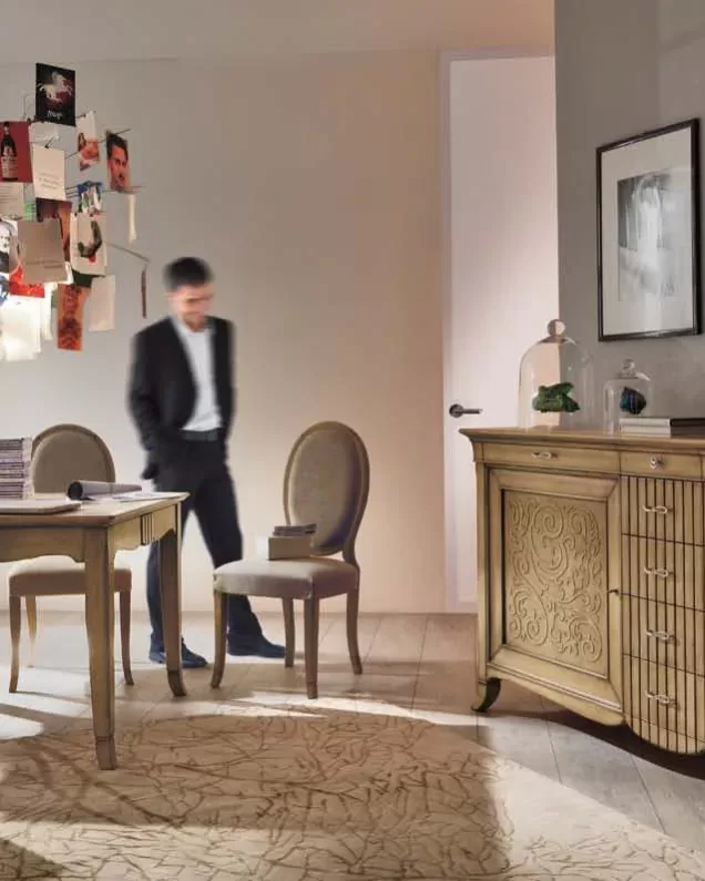 Sedia ovale New Deco di Francesco Pasi, mobili classici New Deco