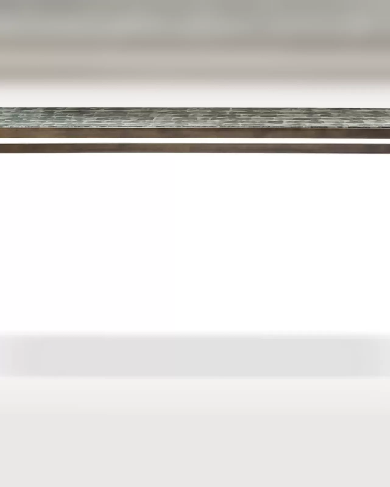 Venezia Console Table by Cantori, slim console table 30 cm deep in a low or high version