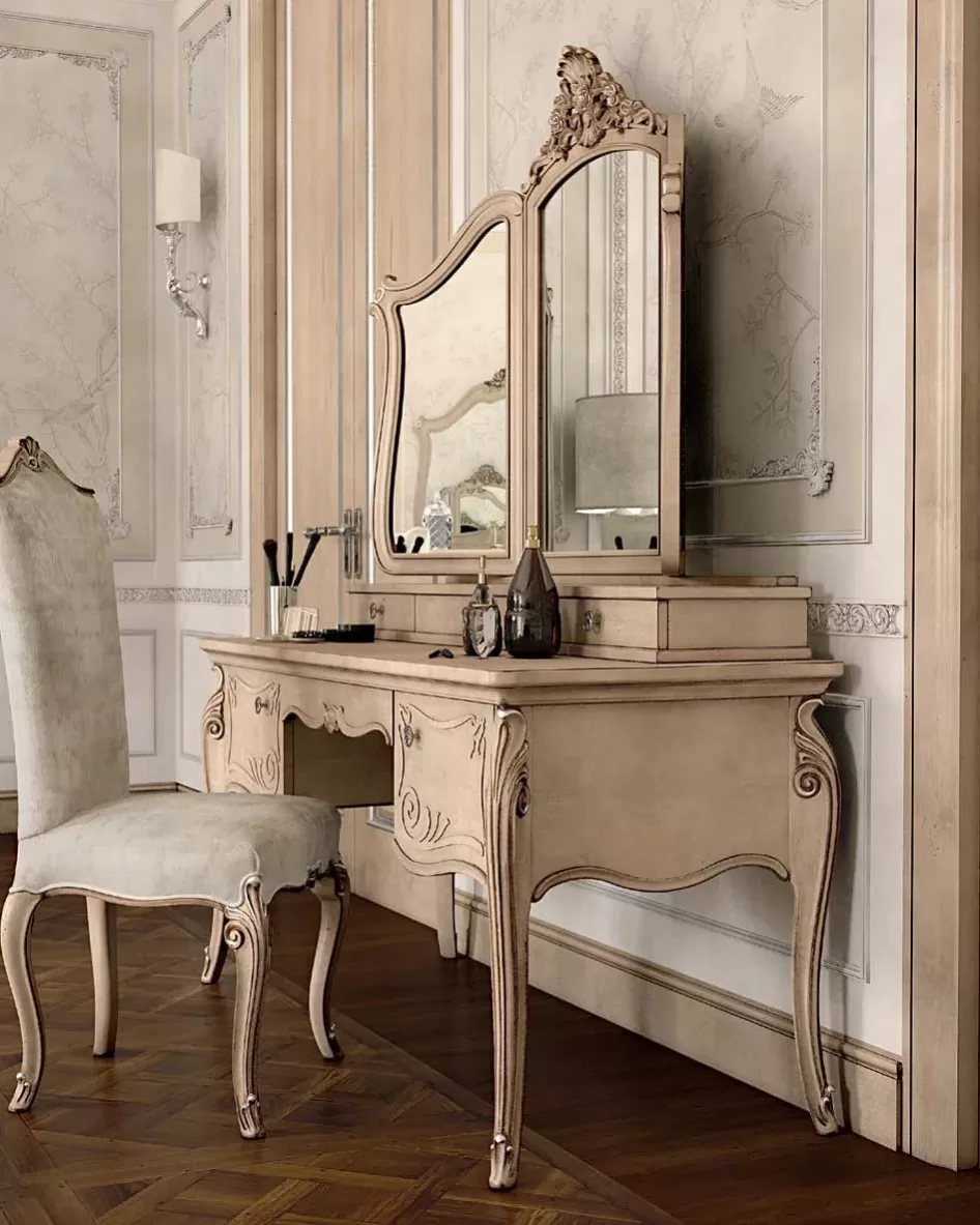 Opera Dressing Table Mirror by Francesco Pasi, luxury living room furniture