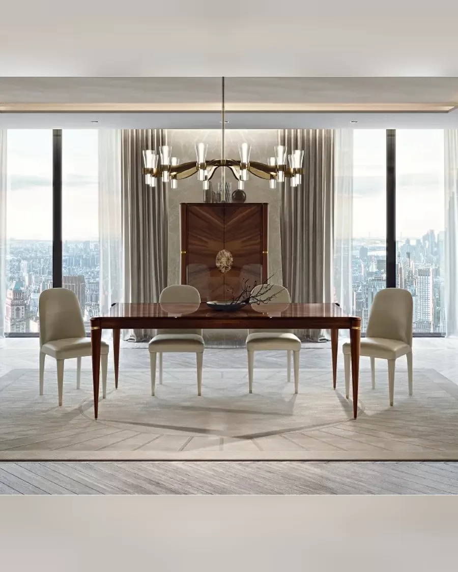 Ellipse Extendable Dining Table by Francesco Pasi, table to match the Ellipse dining chairs