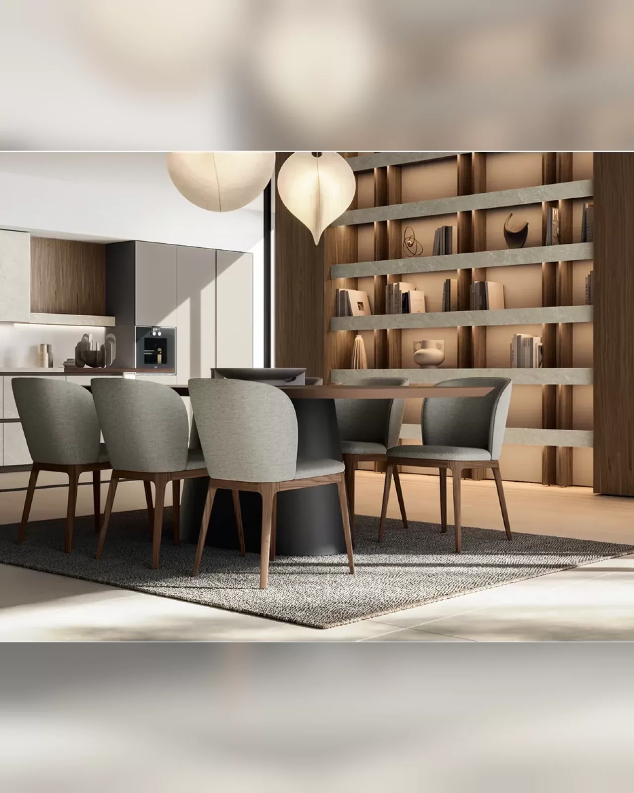 Gulp Dining Chair by Dall'Agnese, chair for a contemporary dining room