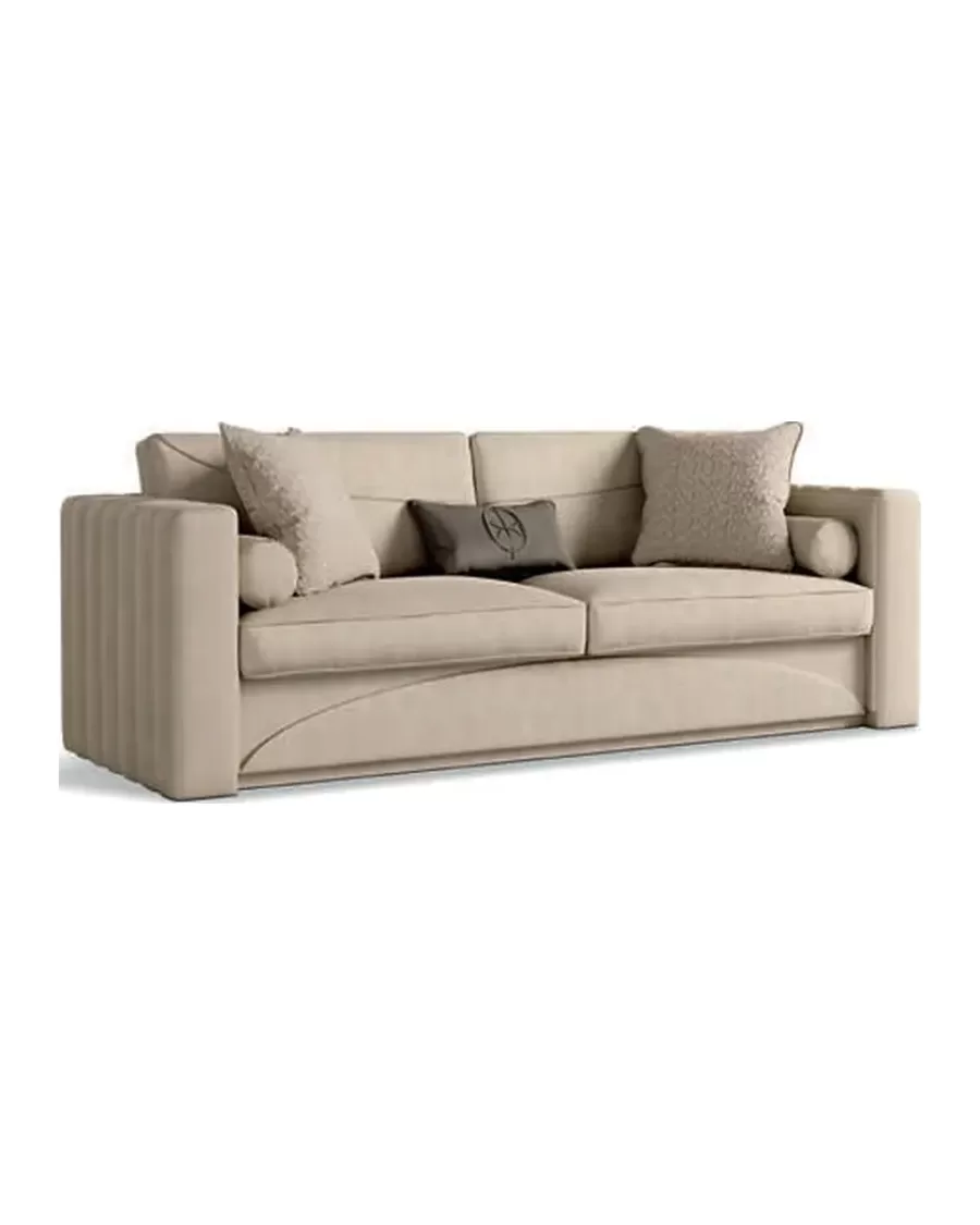 Ellipse Sofa with Straight Arms by Francesco Pasi, Italian sofa