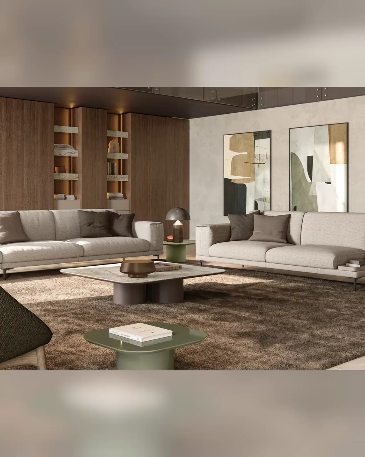 Poldo Sofa by Dall'Agnese, contemporary sofa design, made to order in Italy