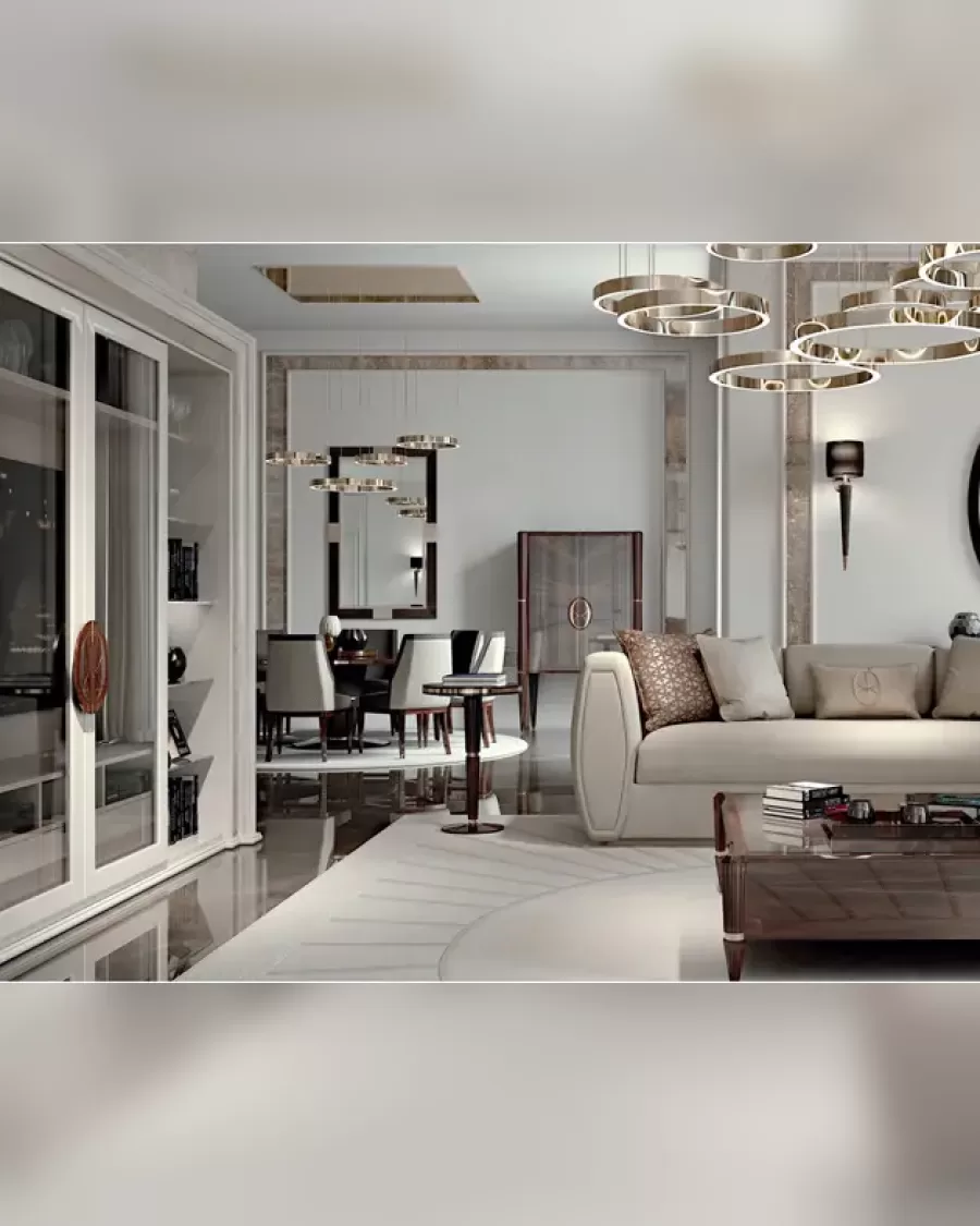 Ellipse Square Coffee Table by Francesco Pasi, to pair with a sectional sofa