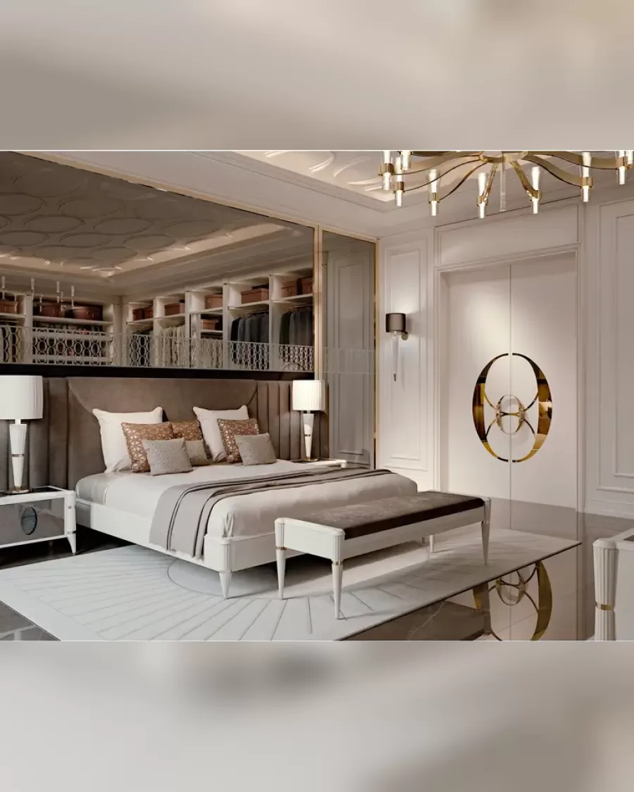 Ellipse Bed with Side Panels, bed to match a bedroom wardrobe