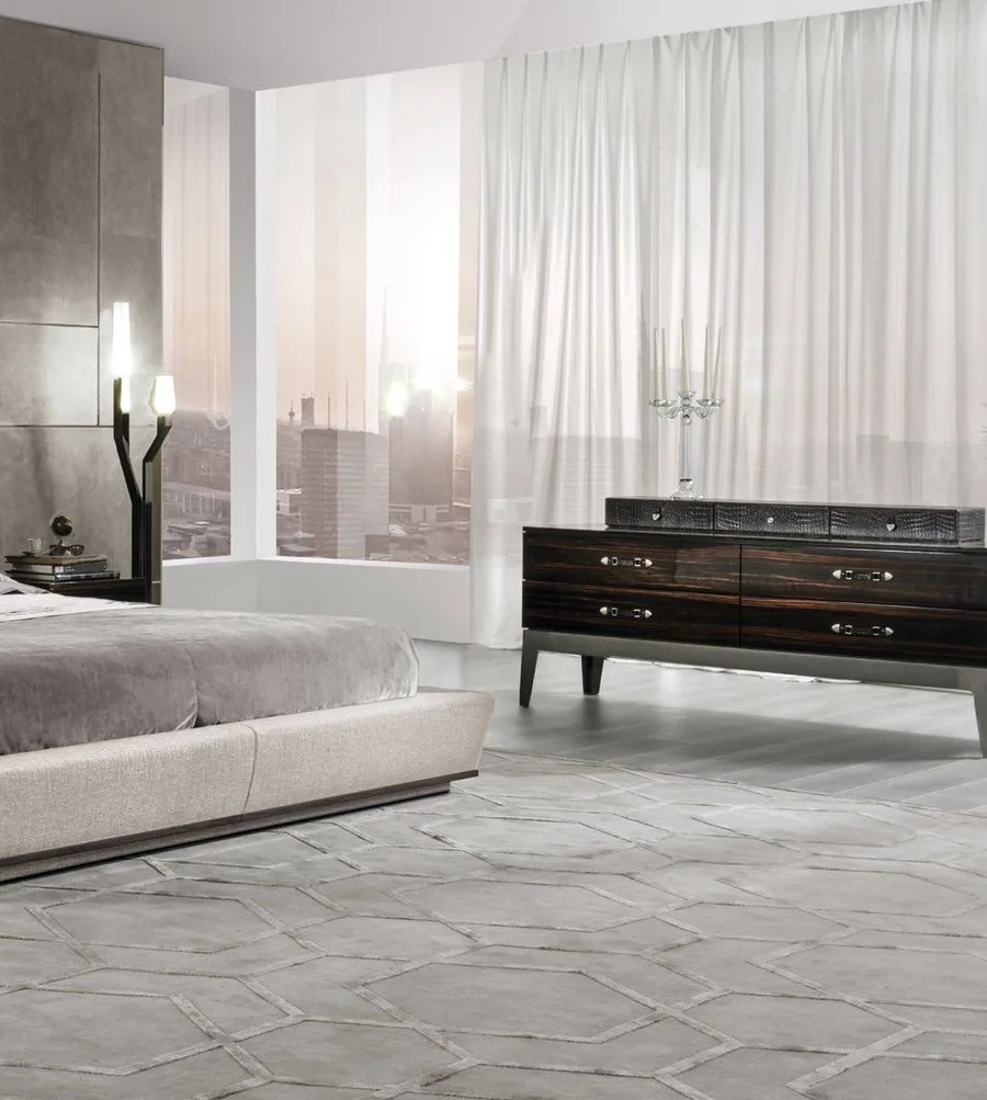 Yume bed by Longhi, luxury bedroom furniture