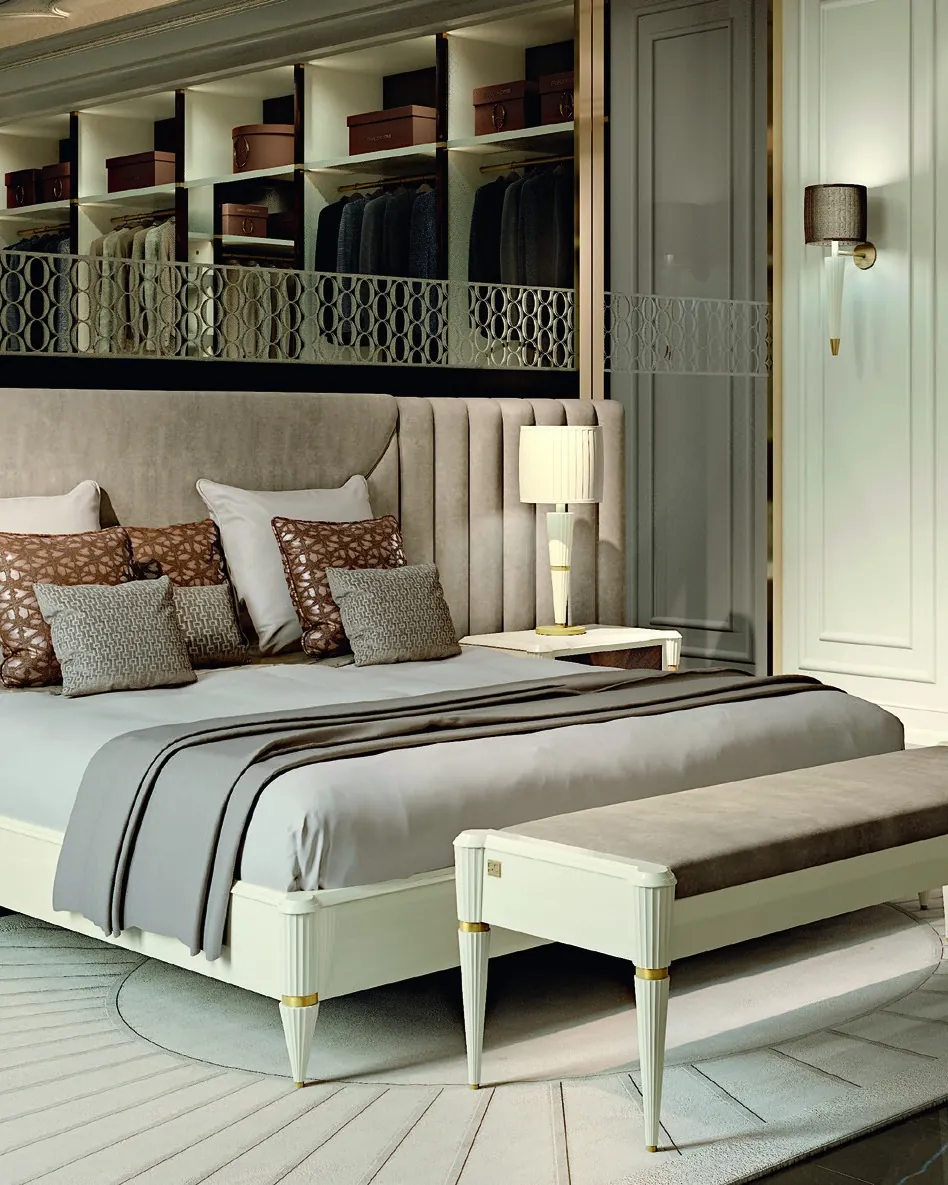 Ellipse Bed with Side Panels, image 2 of 2, Francesco Pasi Ellipse collection