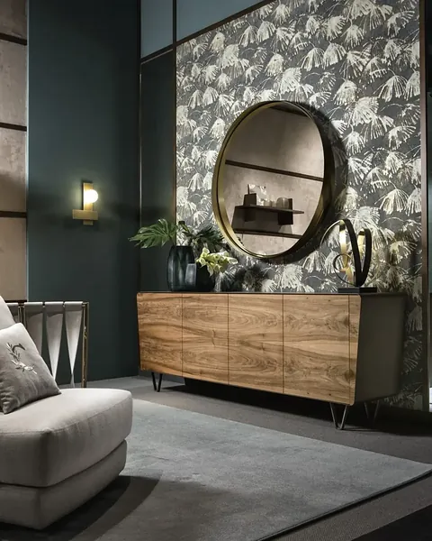 Cantori Bohemian Chic Composition, Italian furniture for a family house living room