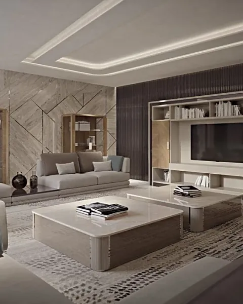 Francesco Pasi Icon Living Room, Italian furniture for an apartment living room