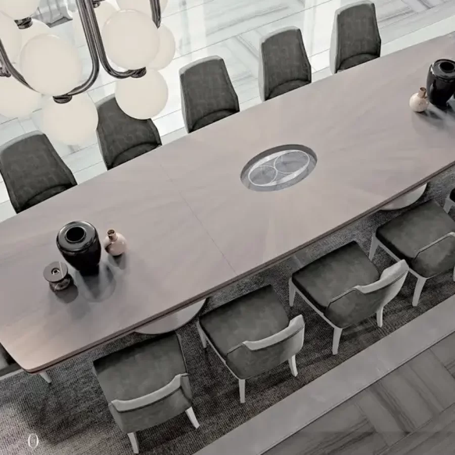 Ellipse Five-Metre Dining Table by Francesco Pasi, dining table, 500 cm wide