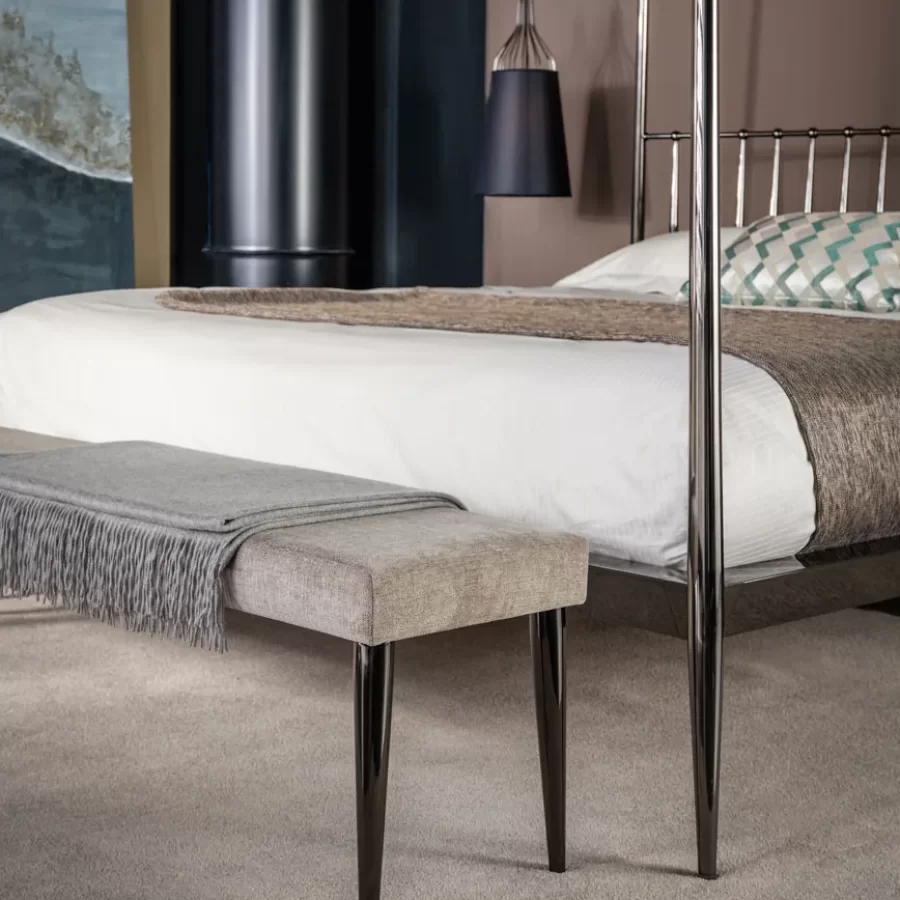 Coco Bench by Cantori, for an Italian bedroom set
