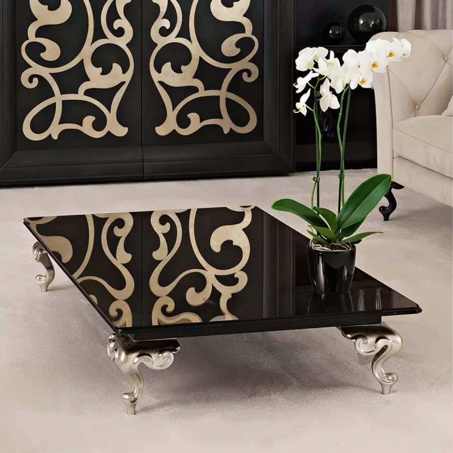 George Coffee Table by Cantori, designer coffee table, 130 cm wide
