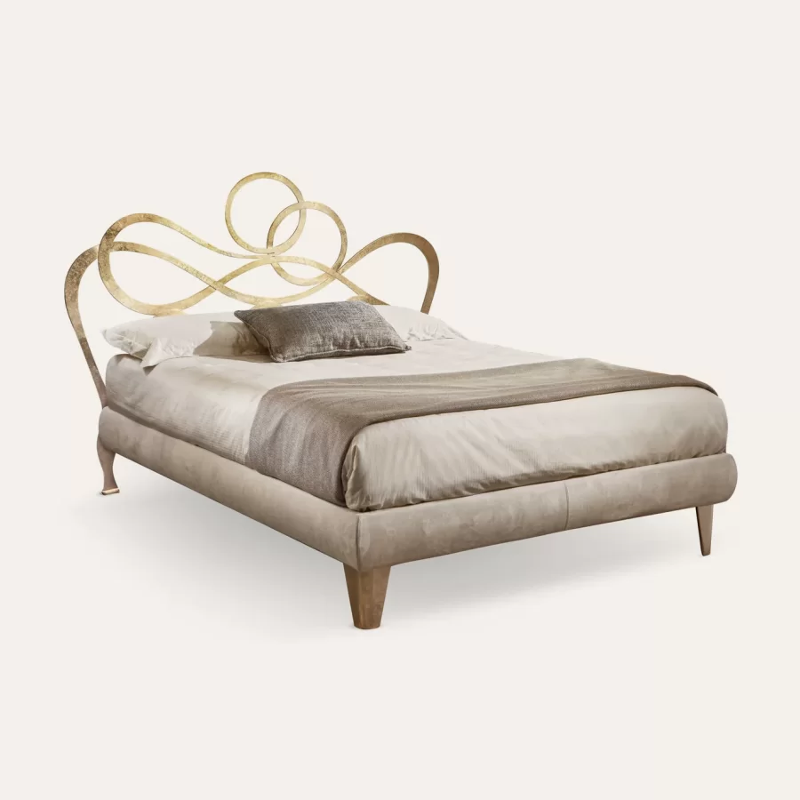 J'Adore Padded Frame Bed by Cantori, designer bed, for 140 to 200 x 200 cm mattresses