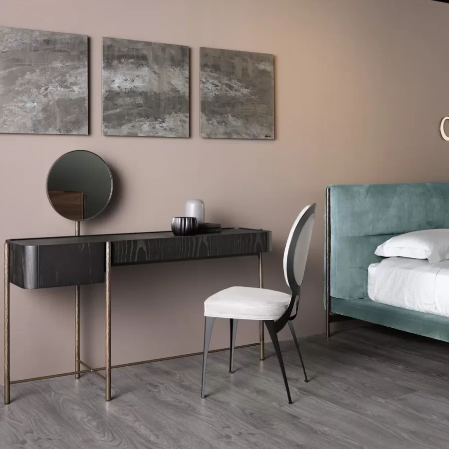 Shanghai Desk and Dressing Table by Cantori, for high quality bedroom sets