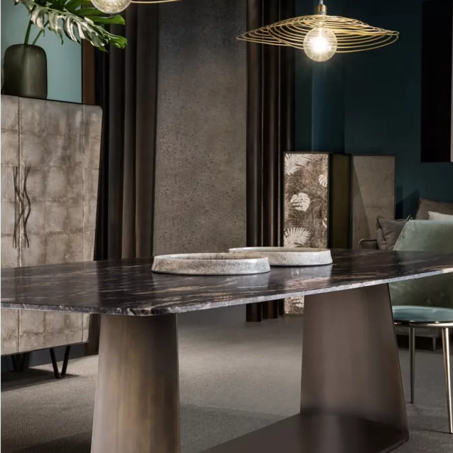 Teseo Dining Table by Cantori, dining table, 200 to 240 cm wide