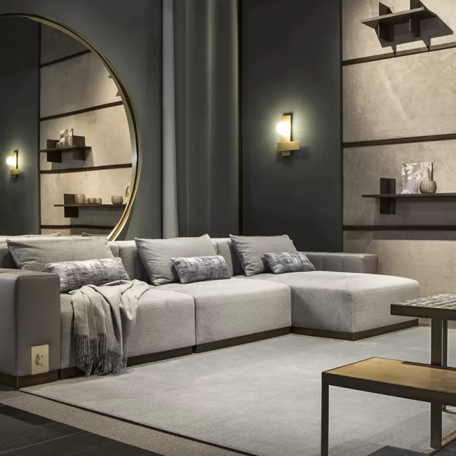 Vietri Modular Sofa by Cantori, living room furniture, 101 to 357 cm wide