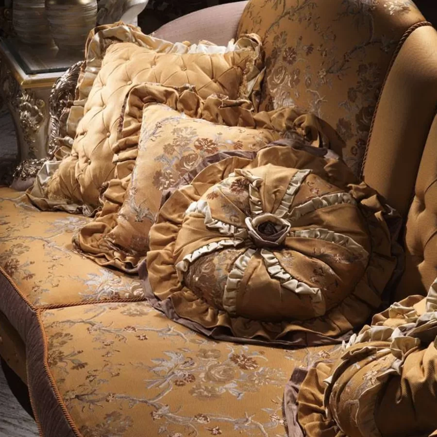 Royal Two-Seater Sofa RY172 by Cappelletti, luxury sofa, 224 cm wide