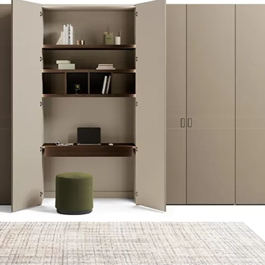 Cinta Wardrobe by Dall'Agnese, Italian bedroom furniture
