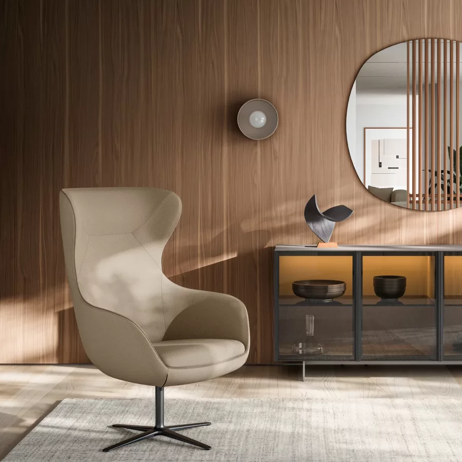 Madame Armchair by Dall'Agnese, luxury armchair, accent armchair, 78 cm wide