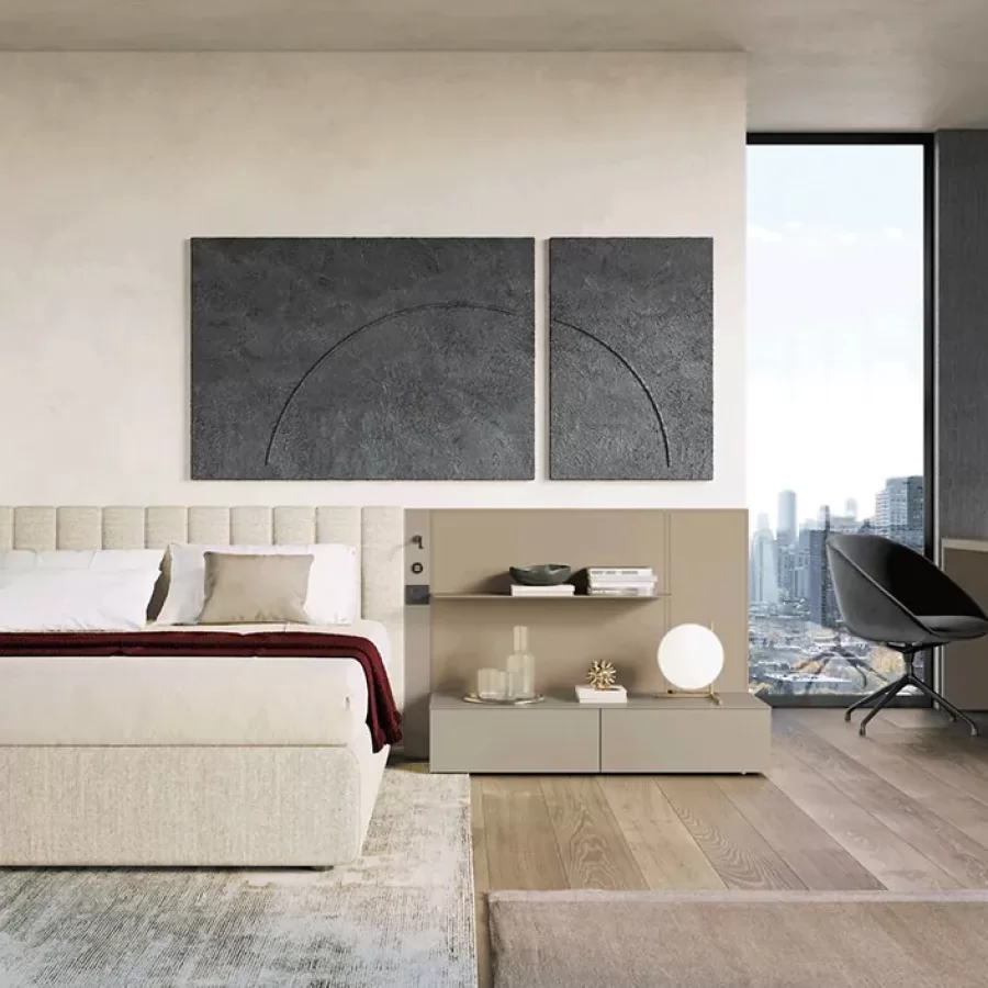 Modula Desk by Dall'Agnese, executive desk, 90 to 183 cm wide