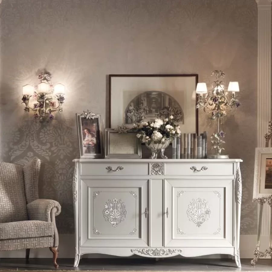 Gran Guardia Sideboard, 2 Doors by Francesco Pasi, credenza, 171 cm wide