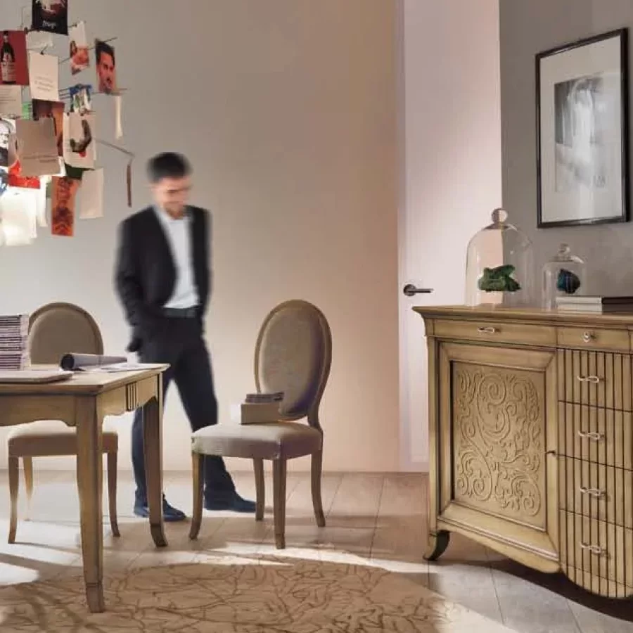 New Deco Oval Chair by Francesco Pasi, dining room furniture, 51 cm wide