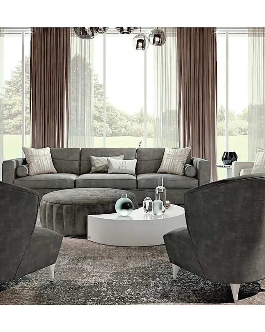 Ellipse large round pouf, Francesco Pasi, supplementary photo, photo 8 of 8