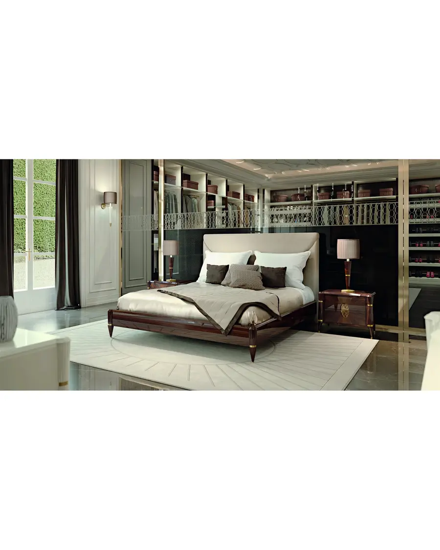 Ellipse upholstered bed, Francesco Pasi, supplementary photo, photo 2 of 6
