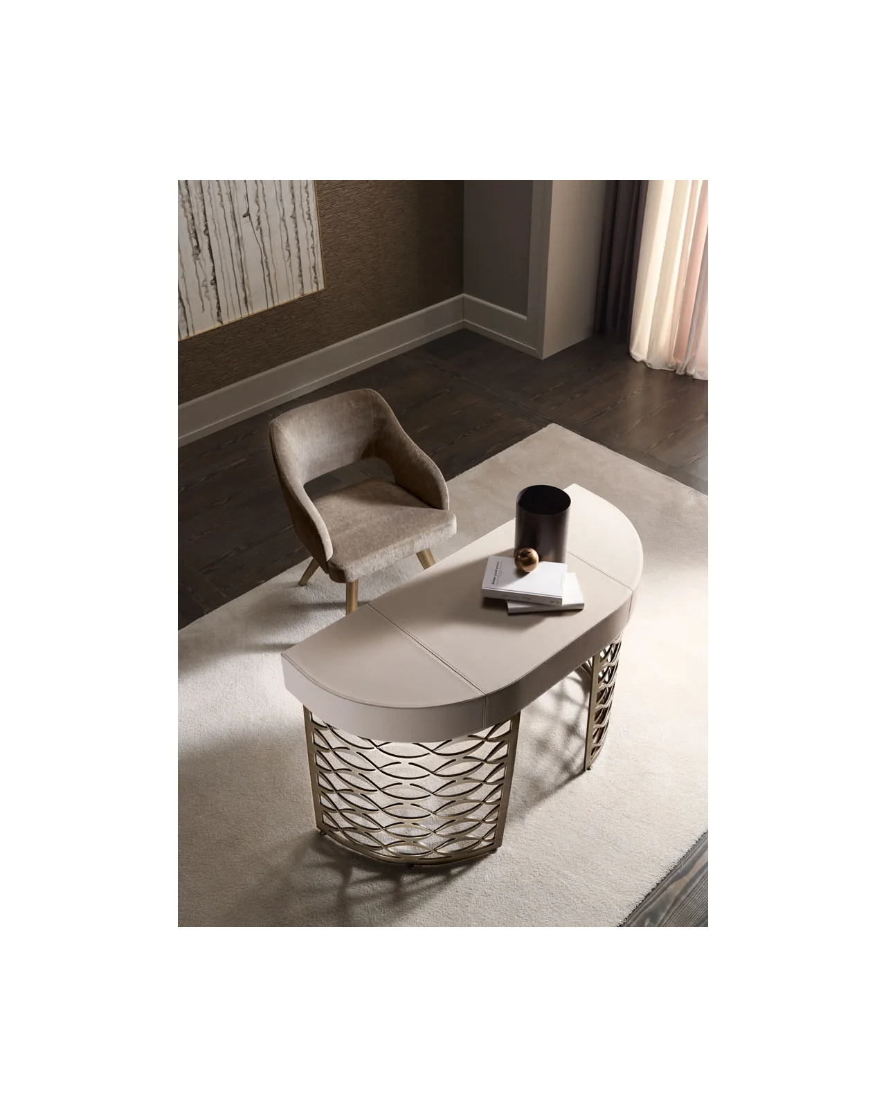 Adria dining chair by Cantori, in an interior setting, photo 6 of 8