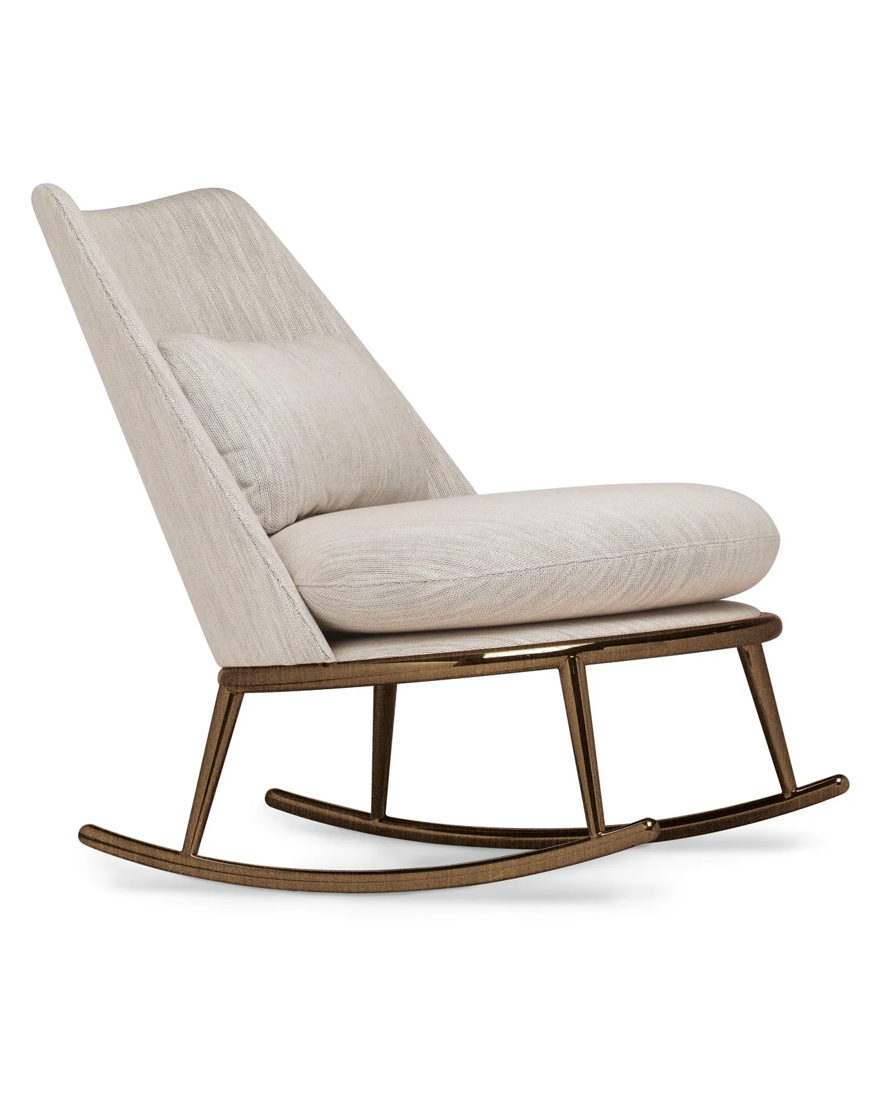 Sedia a dondolo Aurora di Cantori, vista in studio, foto 1 di 4, catalogo Nobili Design