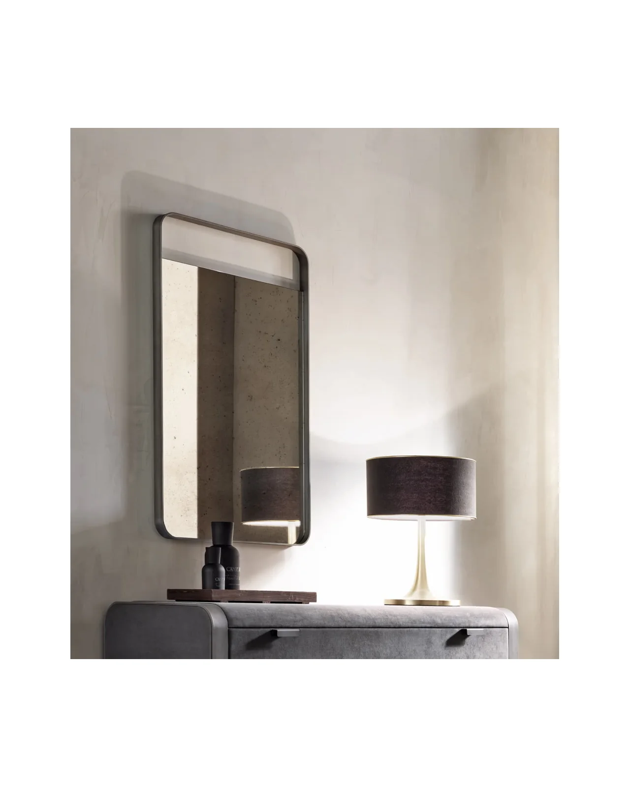 Elvis Mirror by Cantori, in an interior setting, photo 4 of 5