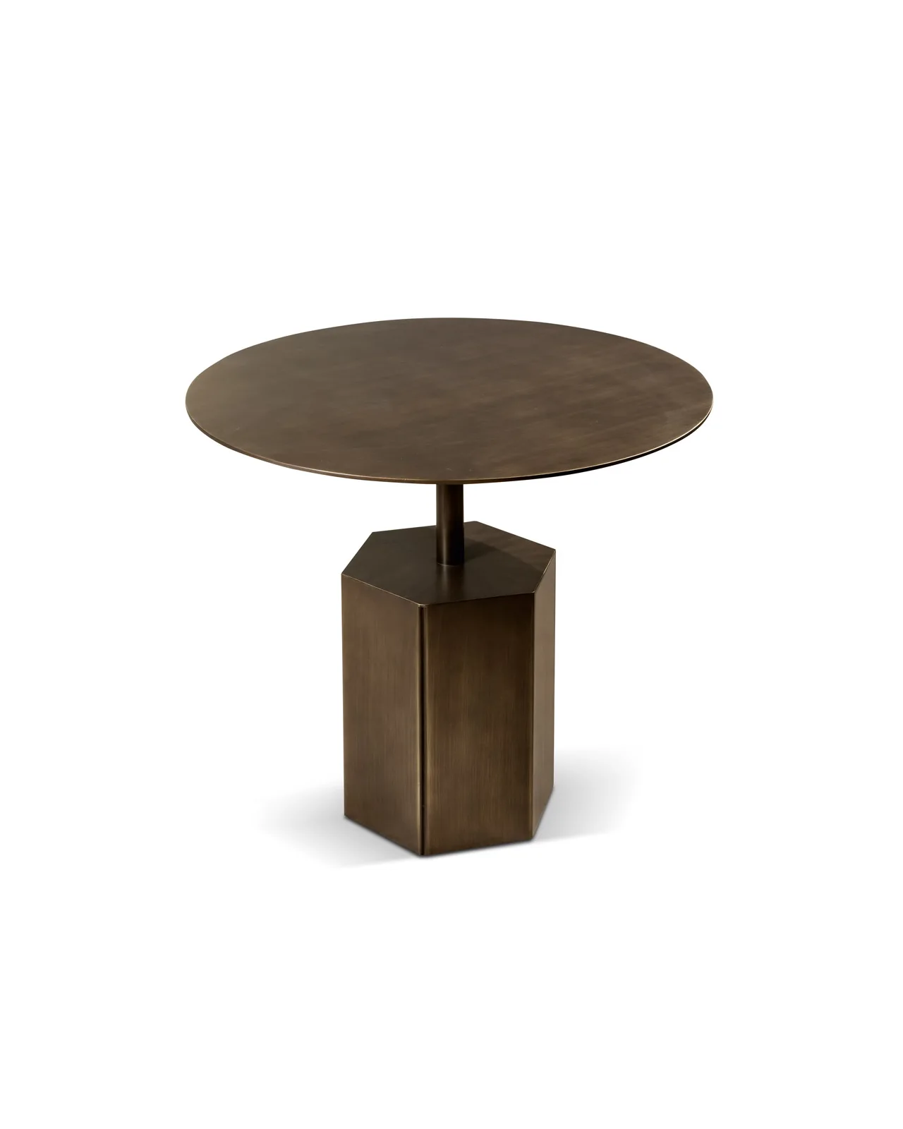Esagono coffee and side tables by Cantori, studio view, photo 3 of 4