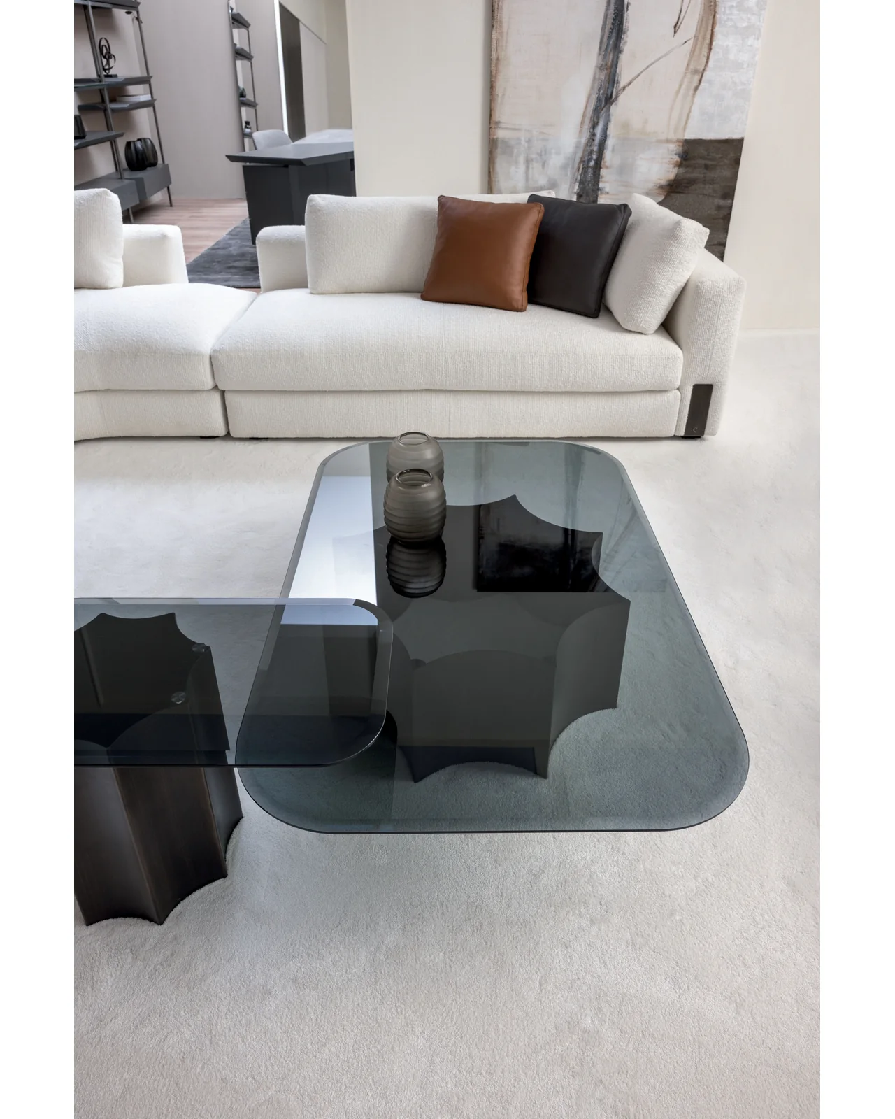 Florio coffee table by Cantori, in an interior setting, photo 4 of 7