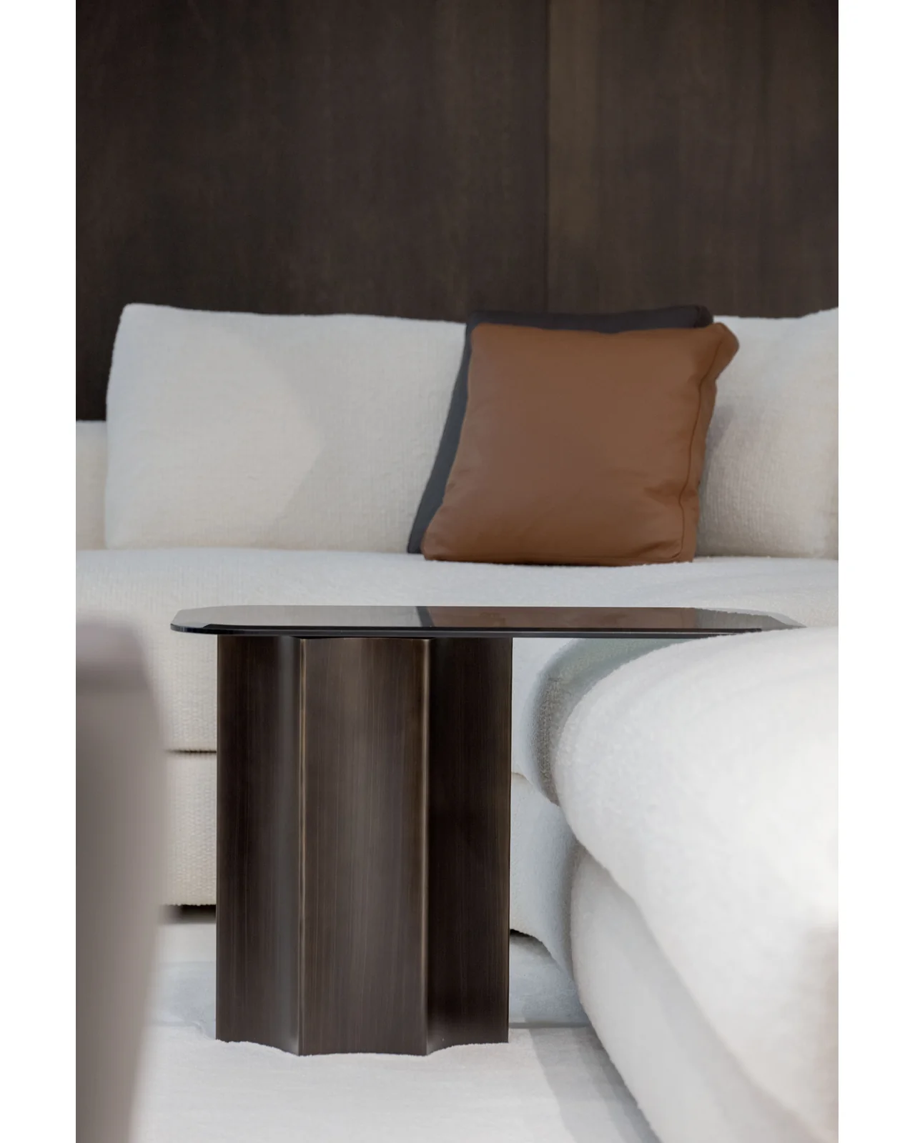 Florio High coffee and side table by Cantori, in an interior setting, photo 3 of 6