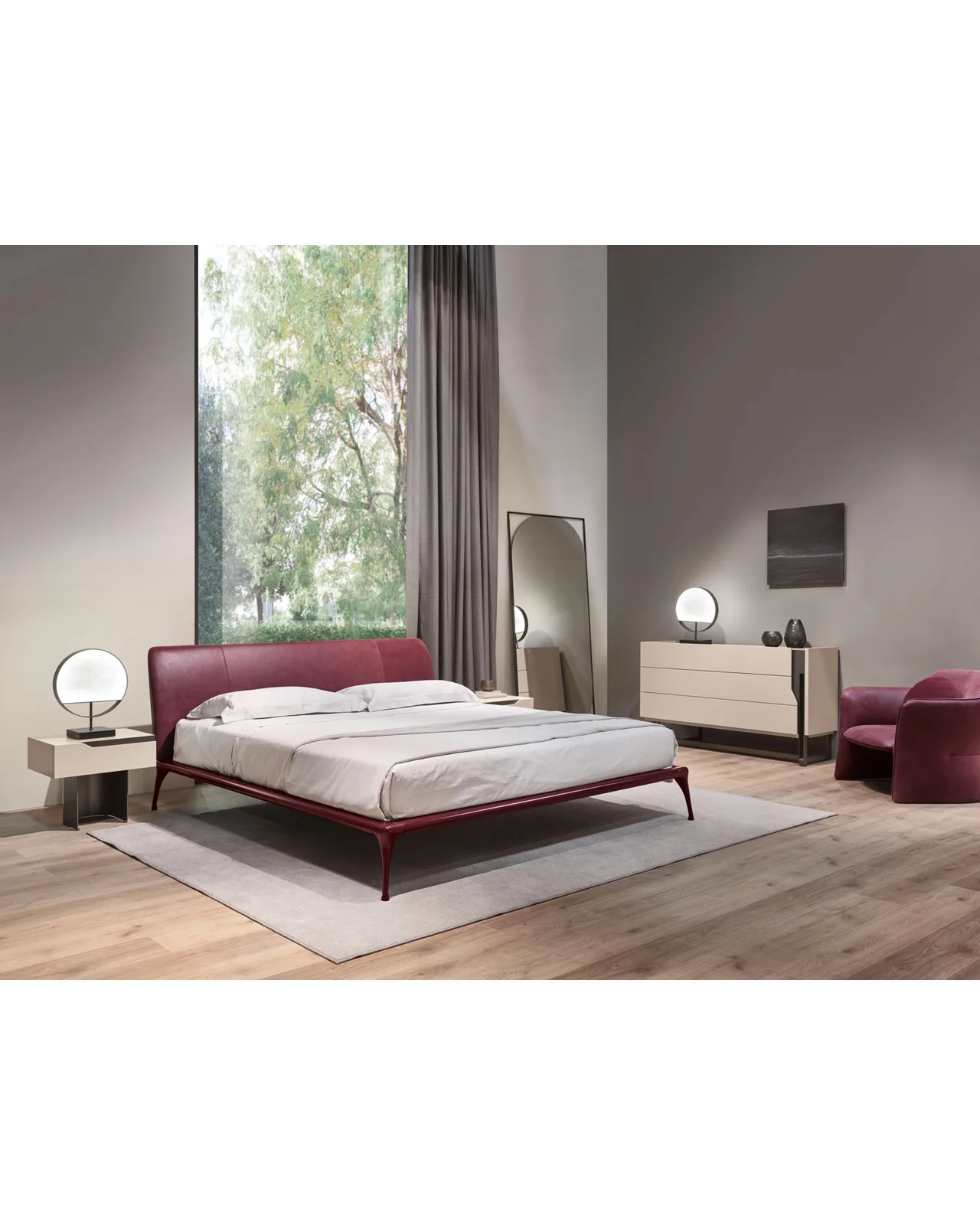 Iseo 24 bed by Cantori, in an interior setting, photo 3 of 8