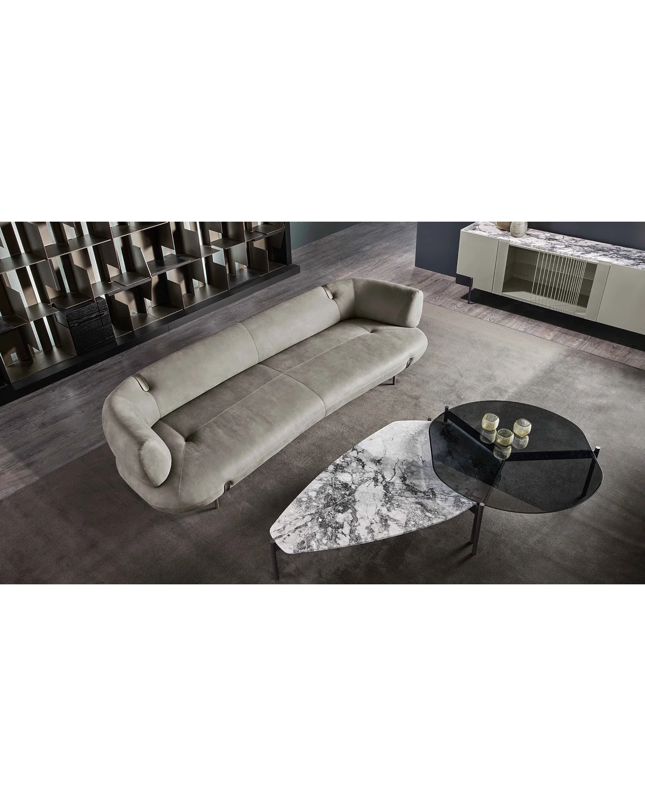 Johnson sofa by Cantori, in an interior setting, photo 2 of 3