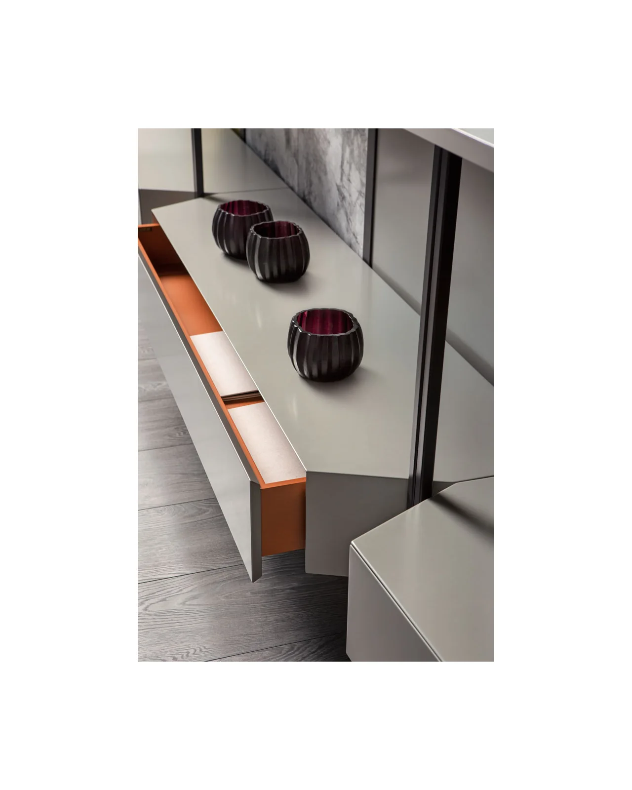 Macao wall unit composition by Cantori, in an interior setting, photo 3 of 13