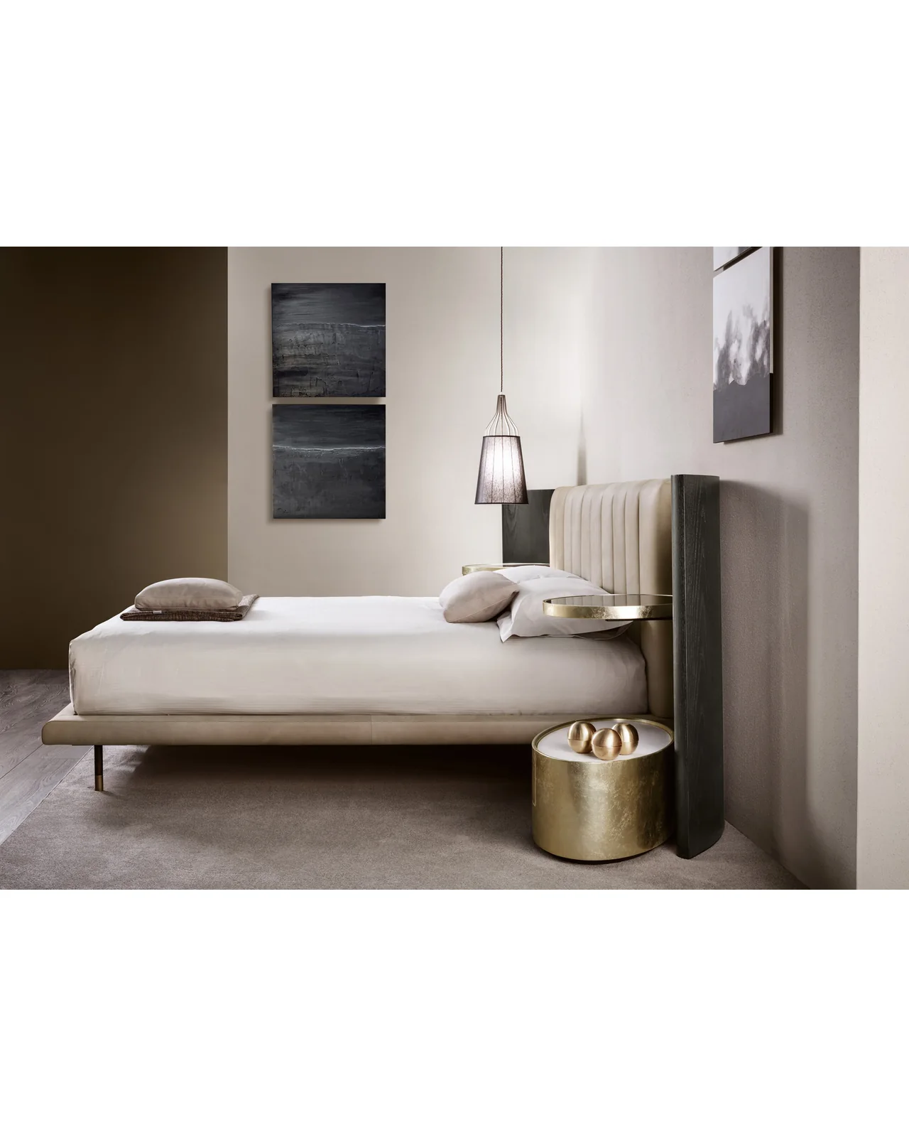 Mirage bed by Cantori, in an interior setting, photo 5 of 10