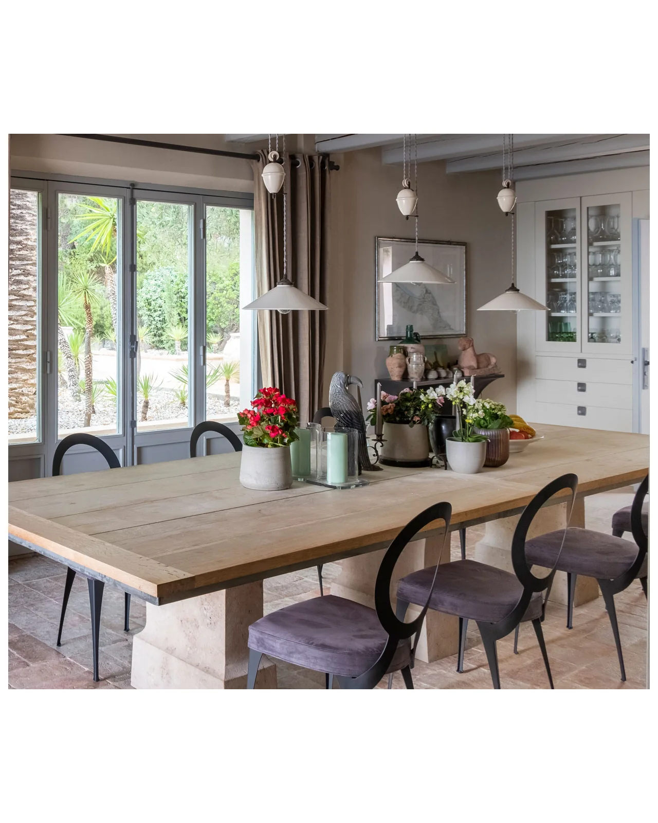 Sedia da pranzo Miss con schienale non rivestito di Cantori, ambientata, foto 8 di 12