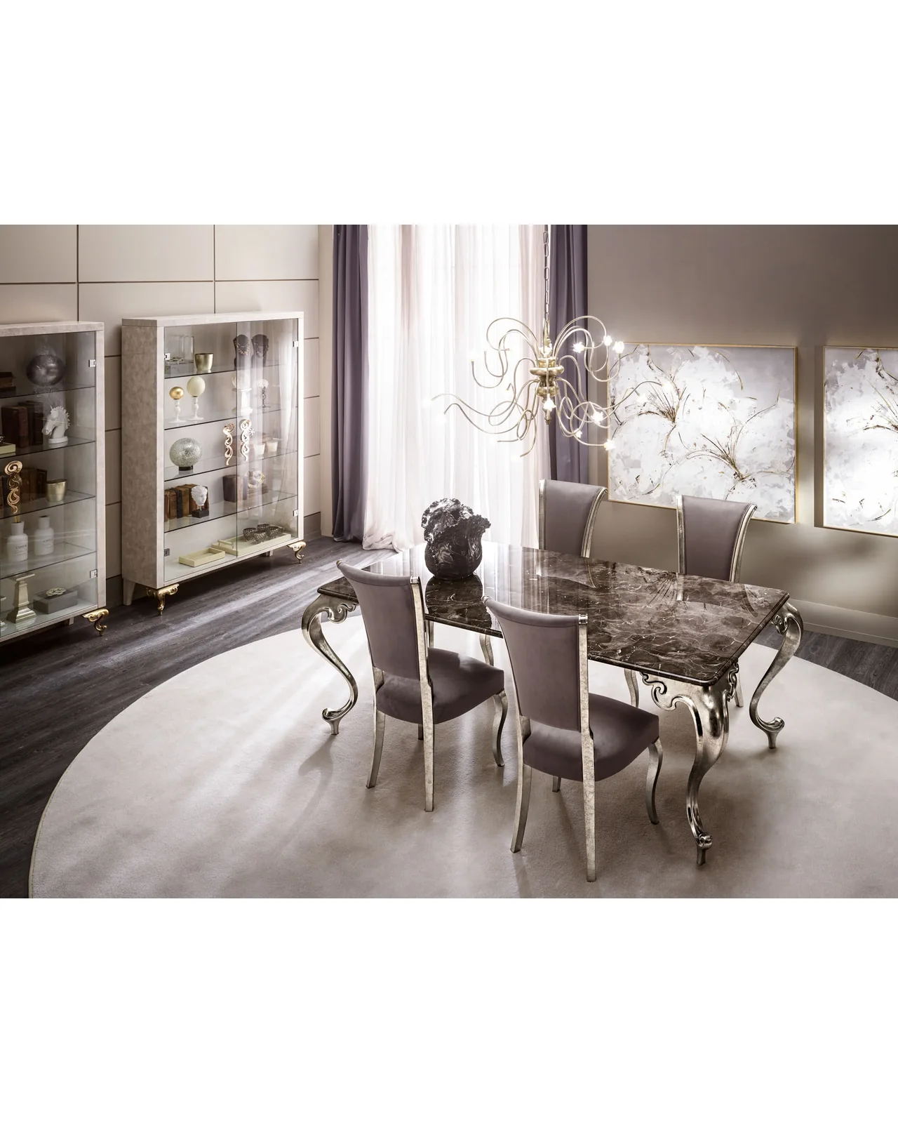Raffaello dining table by Cantori, in an interior setting, photo 2 of 3