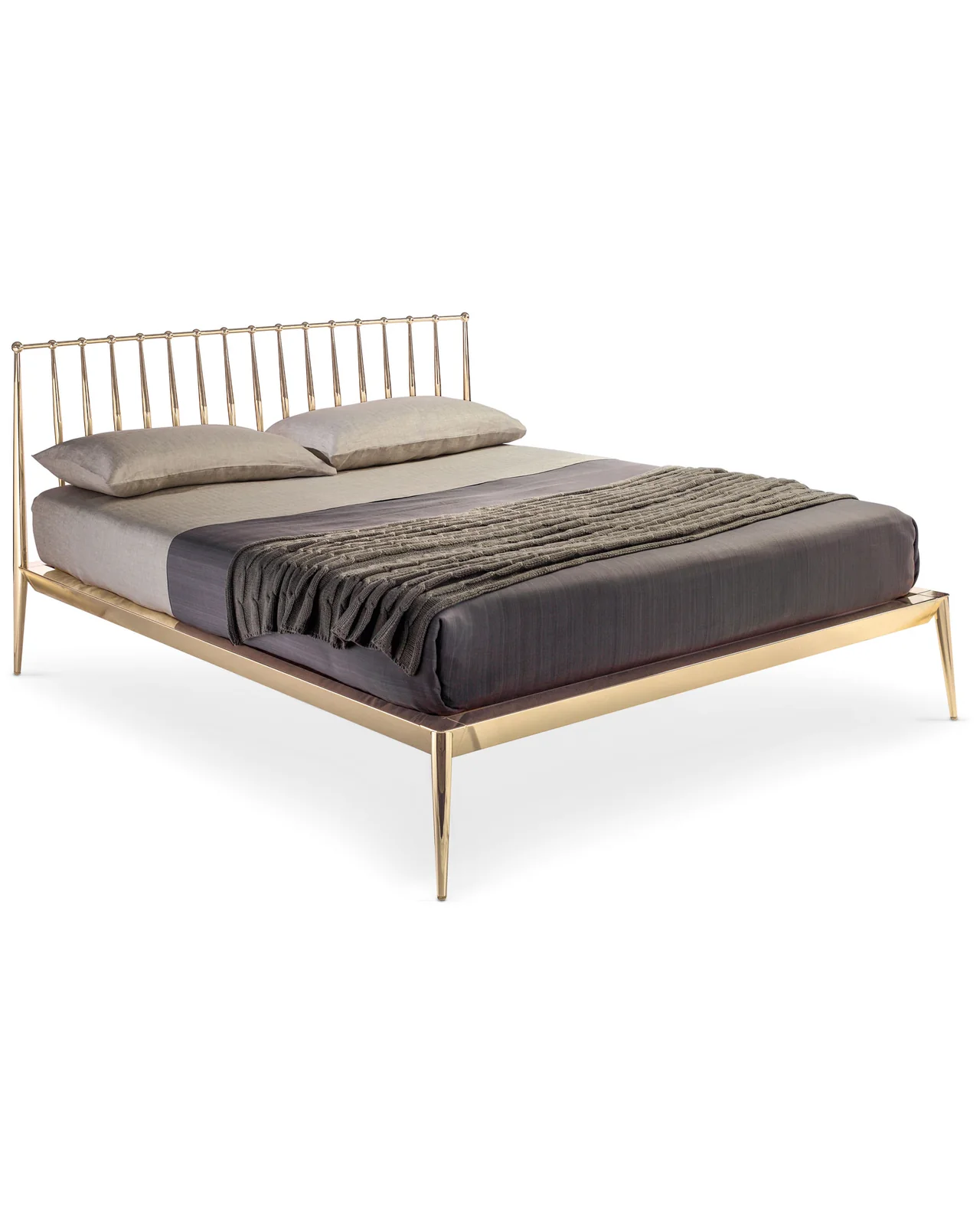 Urbino bed by Cantori, studio view, photo 1 of 3, Nobili Design catalog