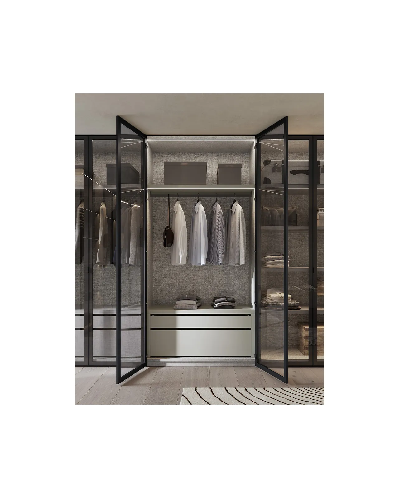 Casio wardrobe by Dall'Agnese, in an interior setting, photo 4 of 5