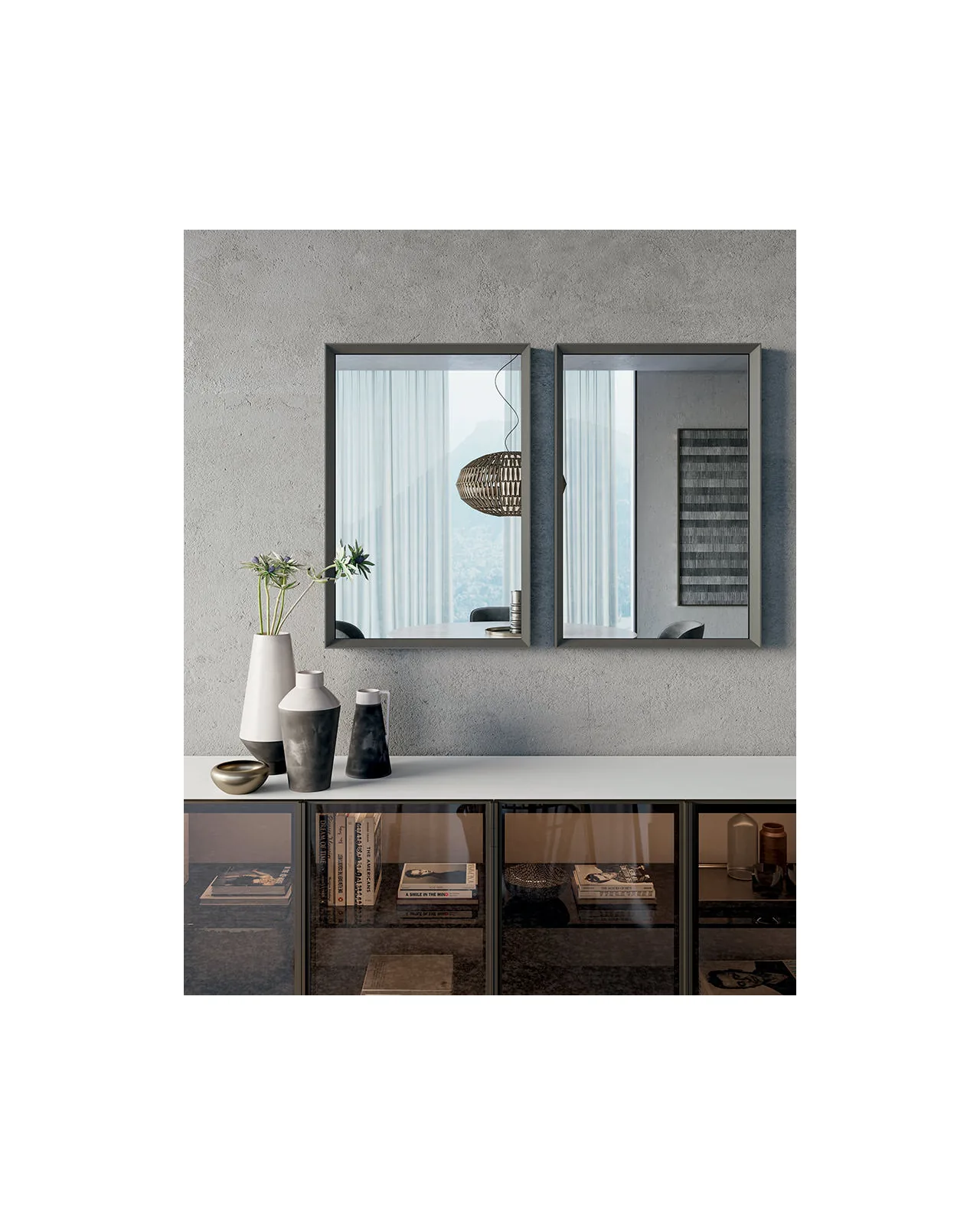 Glass Up sideboard by Dall'Agnese, in an interior setting, photo 8 of 8