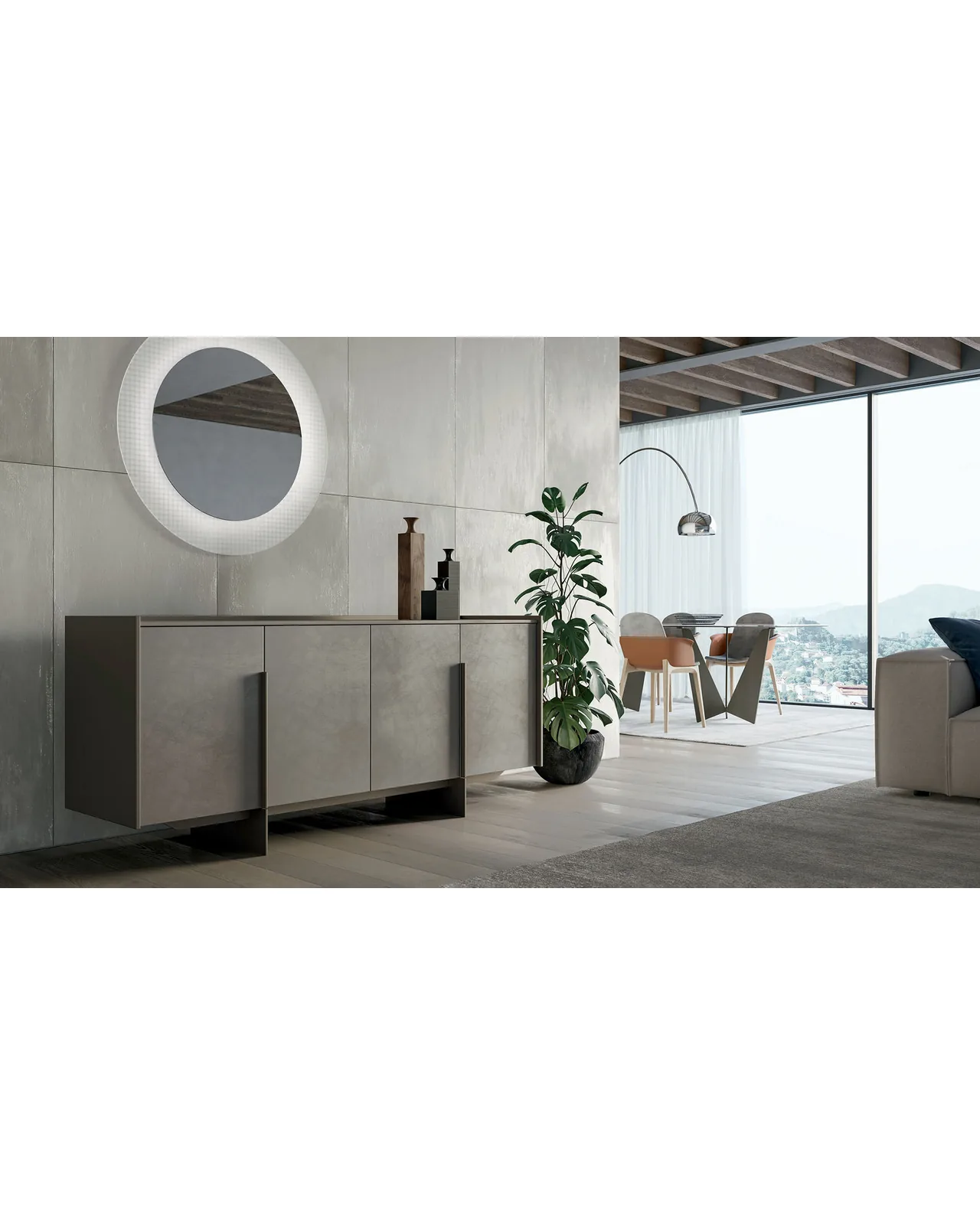 Hull dining chair by Dall'Agnese, in an interior setting, photo 4 of 4