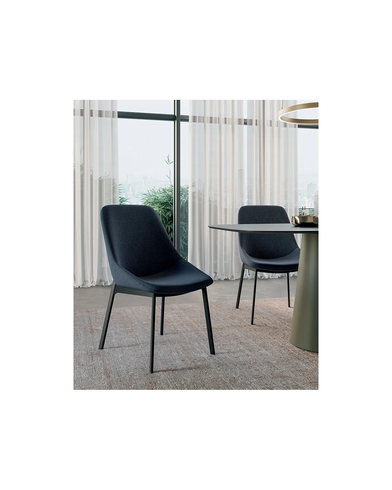 Koniko dining table by Dall'Agnese, in an interior setting, photo 3 of 6