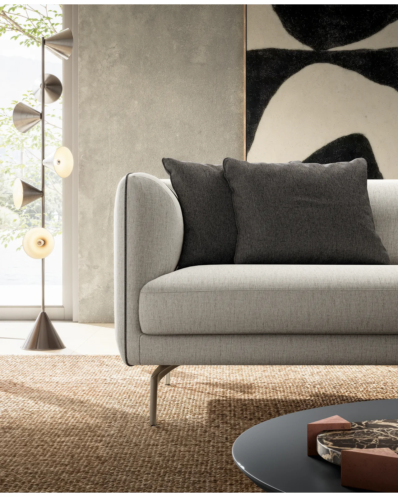 Panama sofa by Dall'Agnese, in an interior setting, photo 2 of 3, Nobili Design catalog